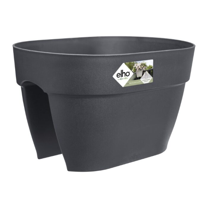 Elho Plantenbak Vibia Campana Flower Bridge 40cm antraciet – zwart