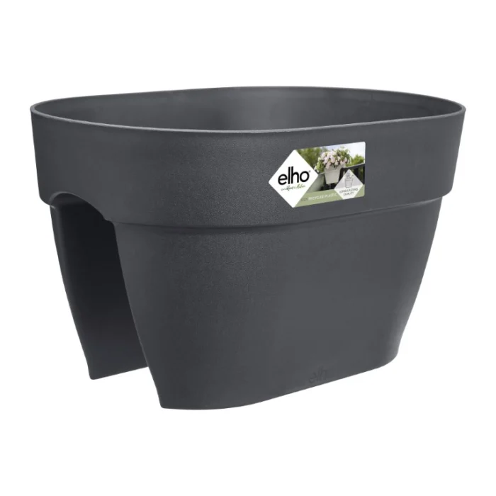 Elho Plantenbak Vibia Campana Flower Bridge 40cm antraciet - zwart