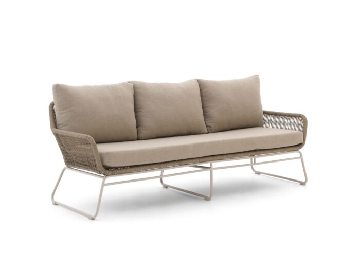 Intenso Furniture Intenso Isorella lounge tuinbank 3-zits 213cm Laagste prijsgarantie! – Taupe