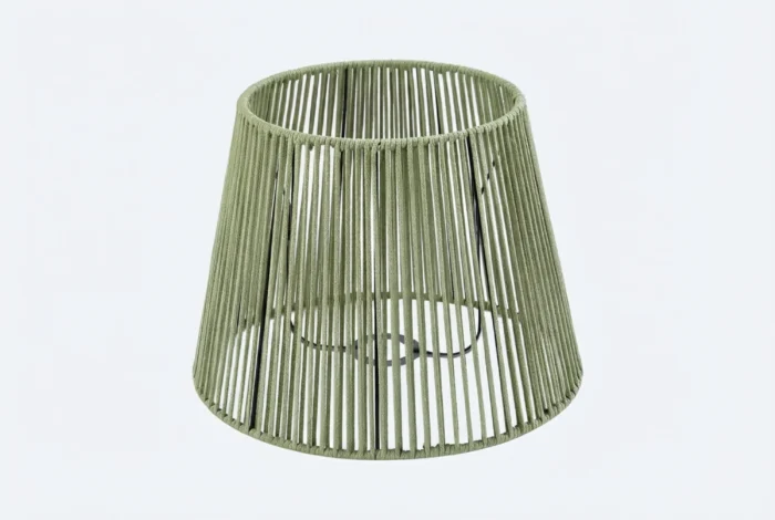 Buiten lampenkap met groen touw IP54 40/28/30 Jayla