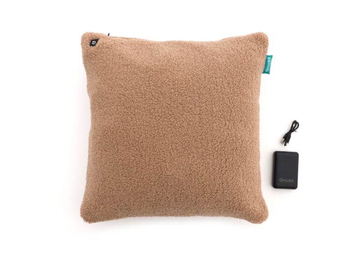 Qnuss Qozy warmtekussen 45x45cm – Taupe