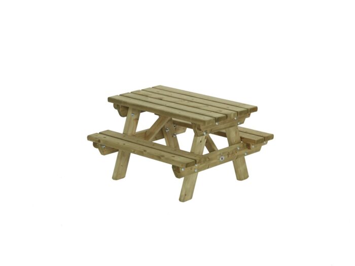 Talen buitenmeubelen Kinderpicknicktafel 90×90 cm – groen