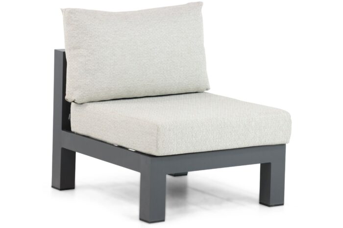 Lifestyle Garden Furniture Luca midden module – Grijs-antraciet