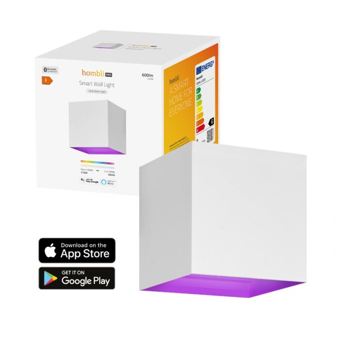 Hombli Smart Wall Light White wandlamp – wit