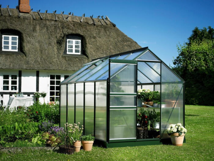 Royal well Tuinkas Popular 106 groen gecoat van polycarbonaat 4mm – tweekleurig