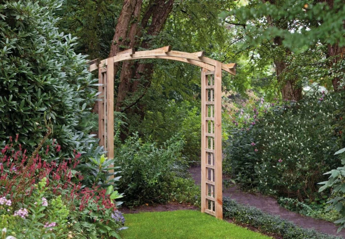 Tuindeco Pergolaset toog 180x50x220 II - hout