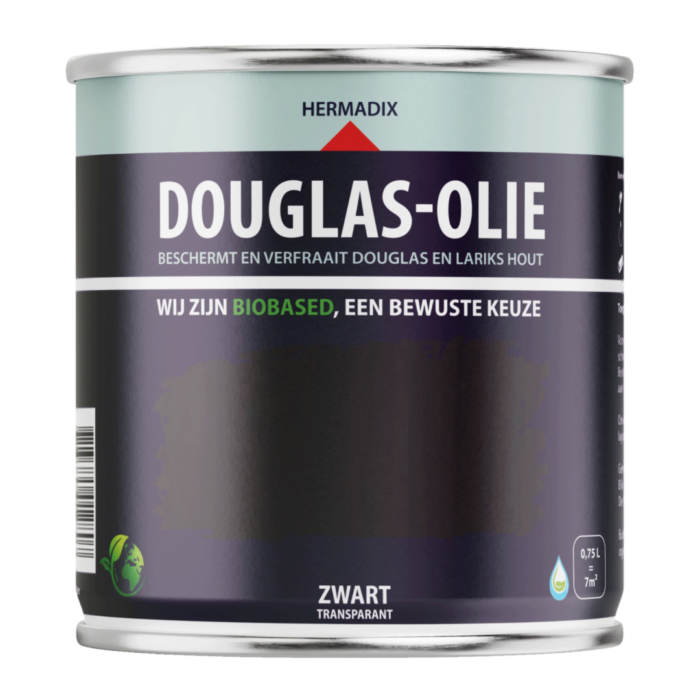 Hermadix Douglas-olie zwart 750ml olie