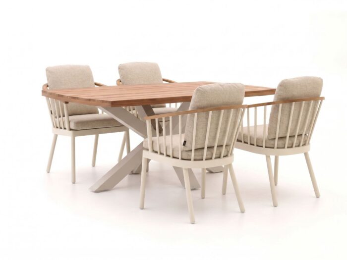 Apple Bee Condor/Induno Deens Ovaal 180cm dining tuinset 5-delig