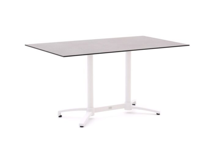 Bellagio tuinmeubelen Bellagio Canzo klaptafel 140x80x73cm Laagste prijsgarantie! – Wit