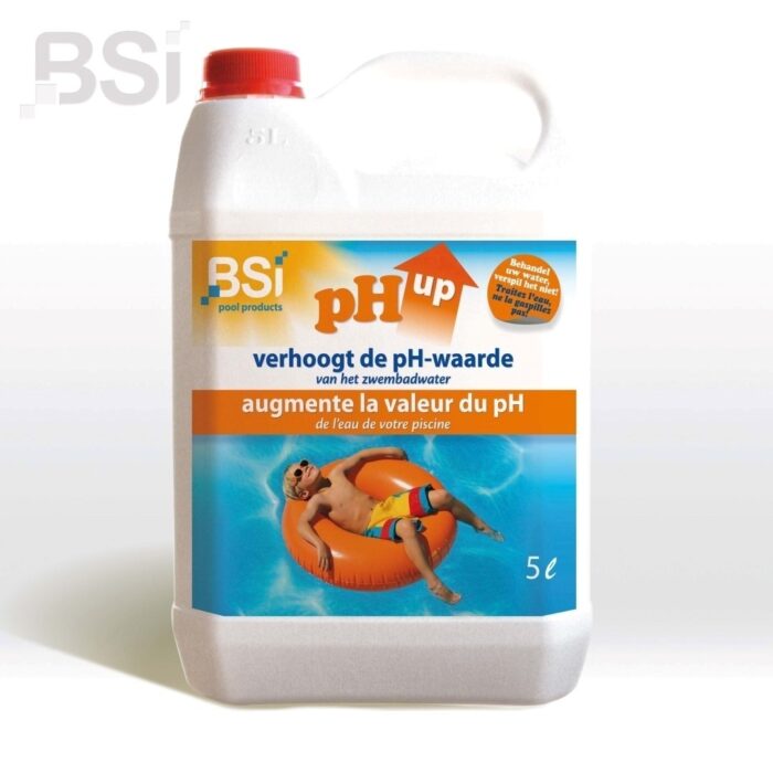 Bsi Ph up liquid 5 liter Zwembadonderhoud