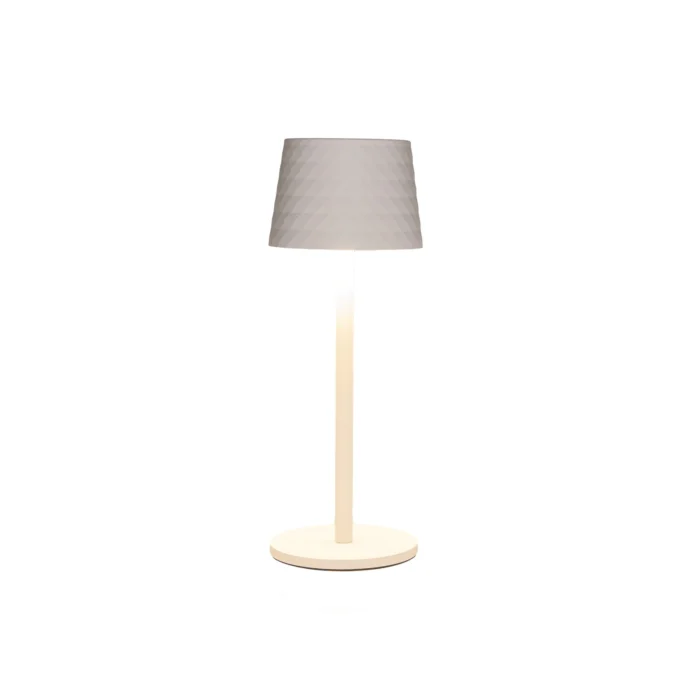Annas collection Portable lamp 22,5x8,5 cm mat wit Anna's Collection