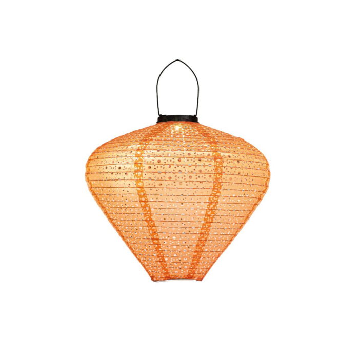Annas collection Lampion solar marrakesh 33×29 cm koraal Anna’s Collection – roze