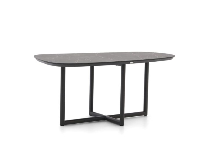 Tierra Outdoor Rivera dining tuintafel 180x100x74cm Laagste prijsgarantie! – Grijs