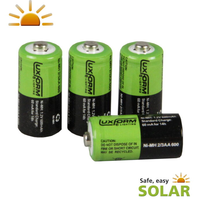 Luxform lighting Batterij A oplaadbaar solar – groen
