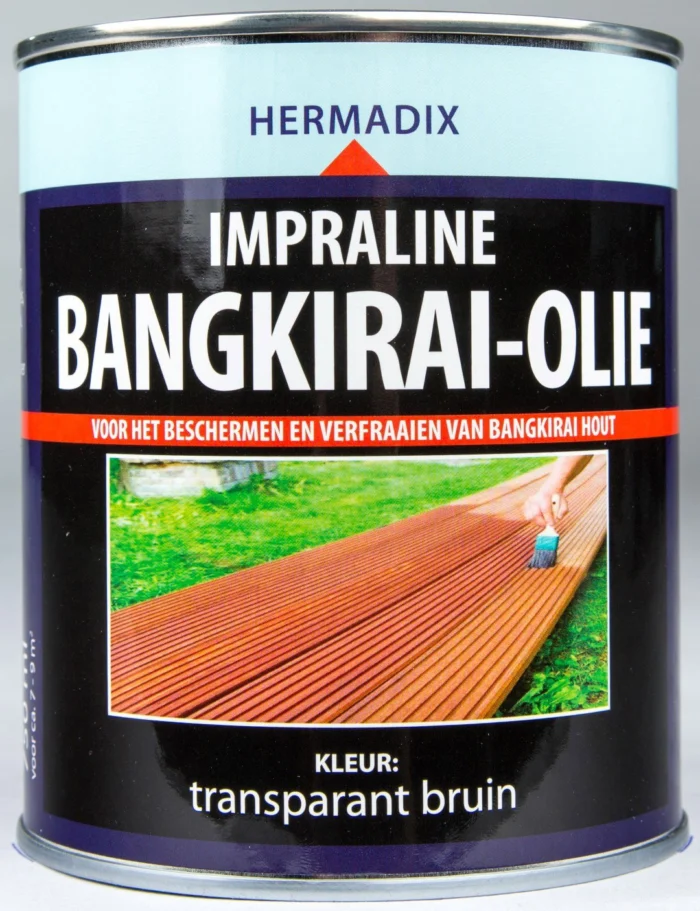 Hermadix Impraline Bangkirai Olie 750 ml - transparant