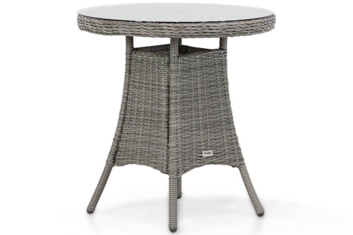 Garden Collections Bolton tafel 70 cm – Grijs-antraciet