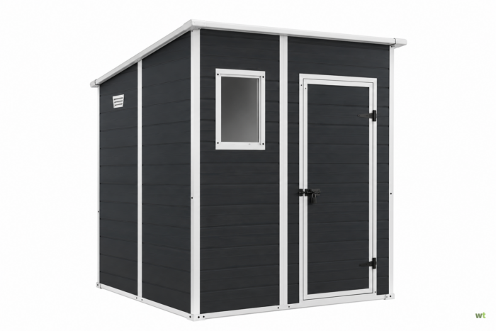 Warentuin Collection Outlet V: Keter tuinhuis Breteuil 66 antraciet 183,5x185x200 cm (7290112631749)