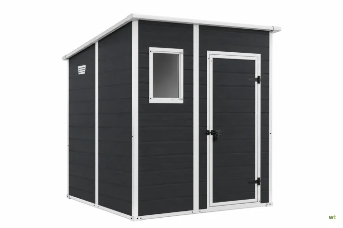 Warentuin Collection Outlet V: Keter tuinhuis Breteuil 66 antraciet 183,5x185x200 cm (7290112631749)