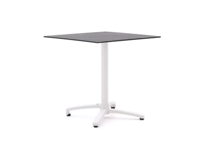 Bellagio tuinmeubelen Canzo klaptafel 70x70x73cm - Wit