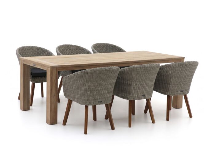 Intenso Furniture Intenso Tropea/ROUGH-X 240cm dining tuinset 7-delig Laagste prijsgarantie!