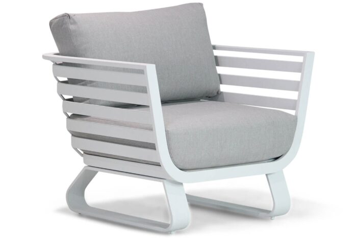 Santika Furniture Sovita lounge tuinstoel – Wit