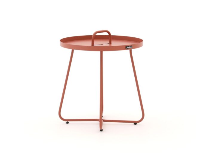 Manifesto Furniture Manifesto Pito bijzet tuintafel ø 50cm (h:55cm) Laagste prijsgarantie! – Oranje