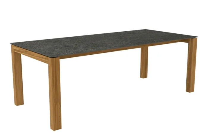 Passion Grills | Buitenkeuken Onderdeel | Flying Tuintafel | 220 x 100 cm | Belgium Dark Grey