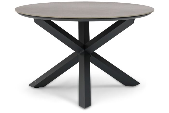 Coco Xento dining tuintafel 120 cm – Grijs-antraciet