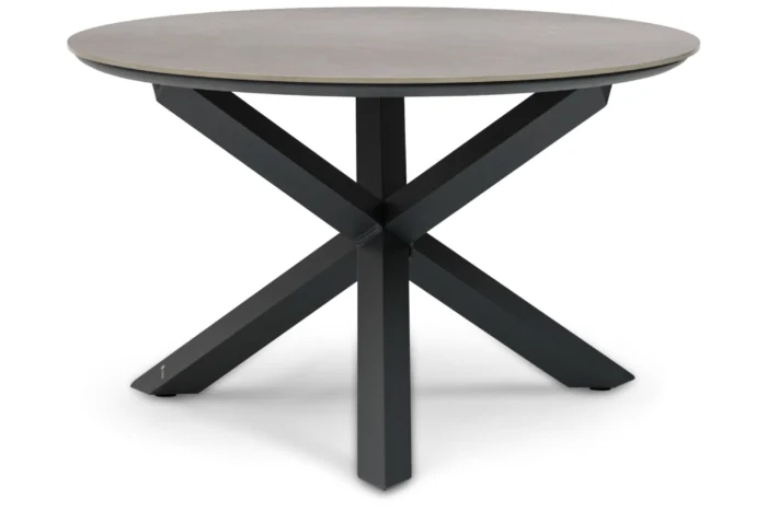 Coco Xento dining tuintafel 120 cm - Grijs-antraciet