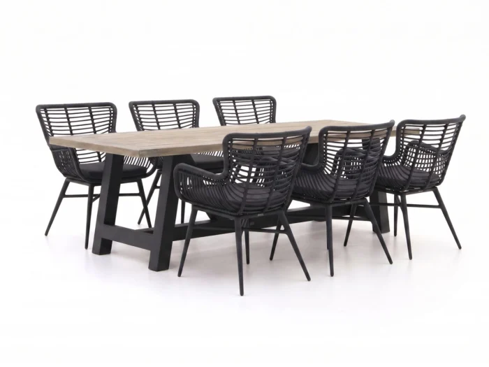 Intenso Furniture Asti/Bresimo 260cm dining tuinset 7-delig