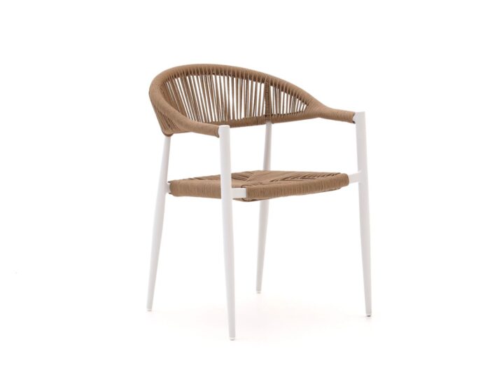 Manifesto Furniture Belpasso dining tuinstoel stapelbaar – Taupe