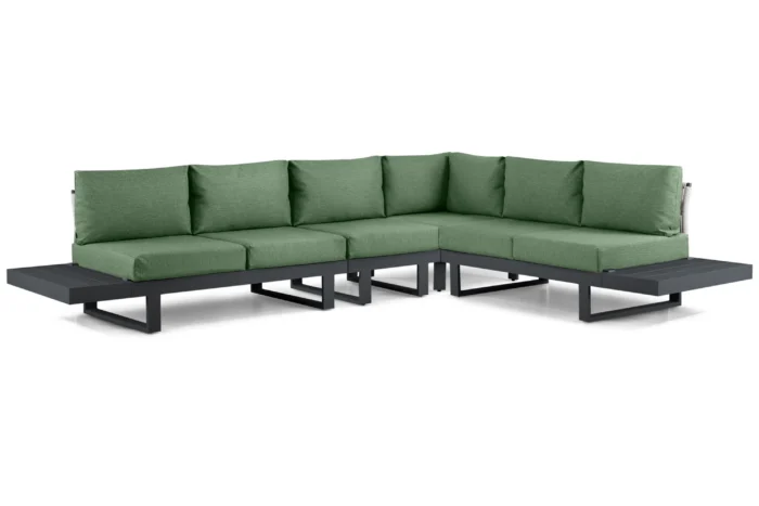Lifestyle Garden Furniture Lorenzo hoek loungeset 6-delig - Grijs-antraciet