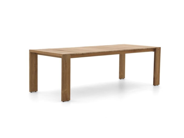 SUNS Erice dining tuintafel 240x100x76,5cm Laagste prijsgarantie! – Bruin