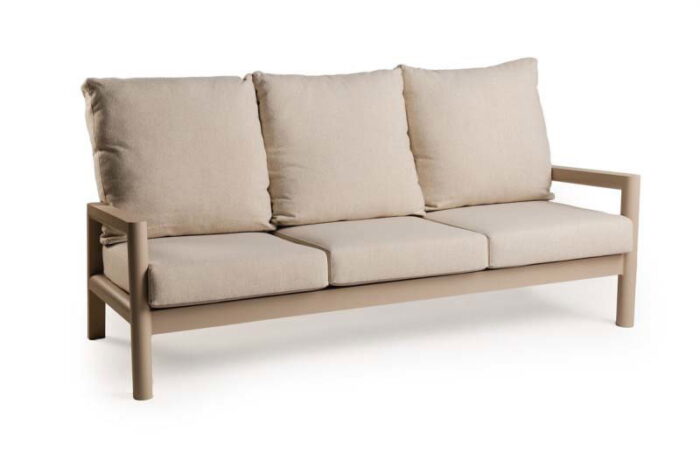 Tierra outdoor Sevilla 3-zits lounge bank champagne