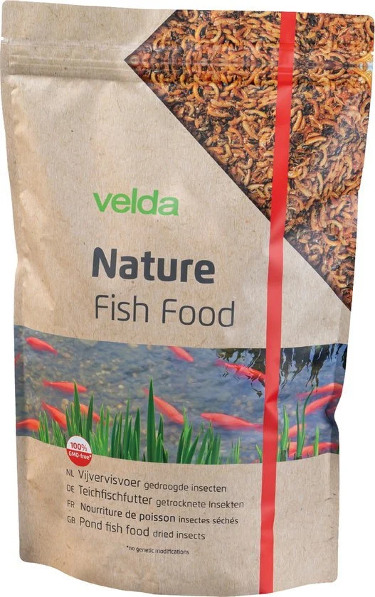 Velda Nature fish food 3000 ml - Zie Foto