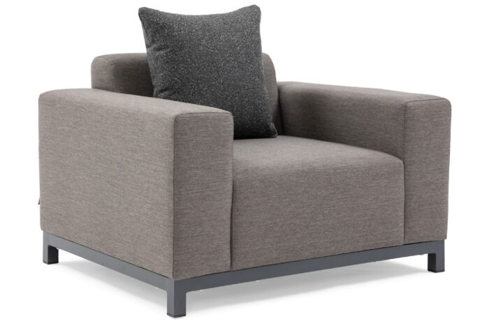 De Laan Projects Laan Soleil lounge tuinstoel – Grijs-antraciet