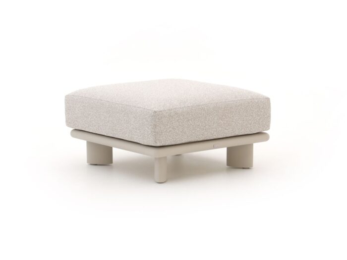 Bellagio tuinmeubelen Bellagio Battuello lounge voetenbank 81x81x46cm Laagste prijsgarantie! – Taupe