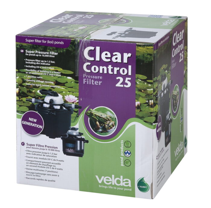 Velda Drukfilter met UV-C Unit 9 watt – Zie Foto