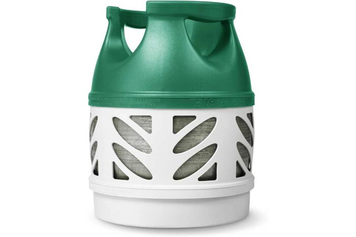 Garden Collections Benegas gasfles 5 KG (past onder de vuurtafel) – Groen