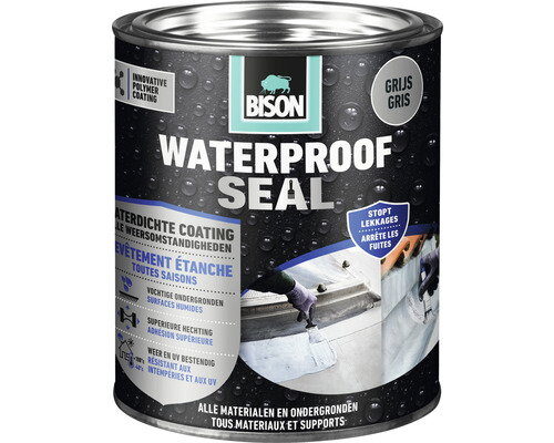 Bison Waterproof Seal Grijs 1Kg
