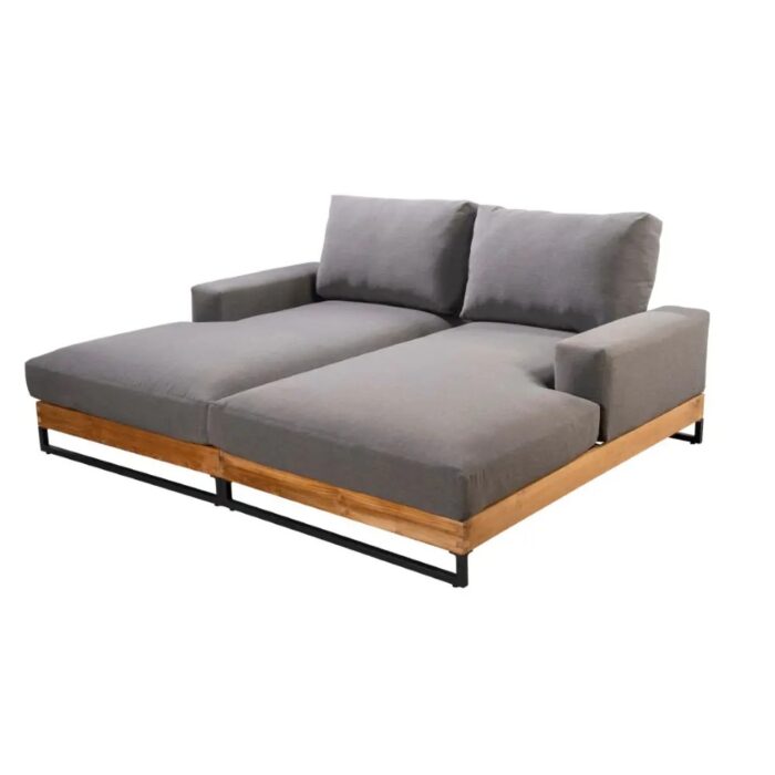 Yoi Yasashii divan set teak/silk – natuurlijk