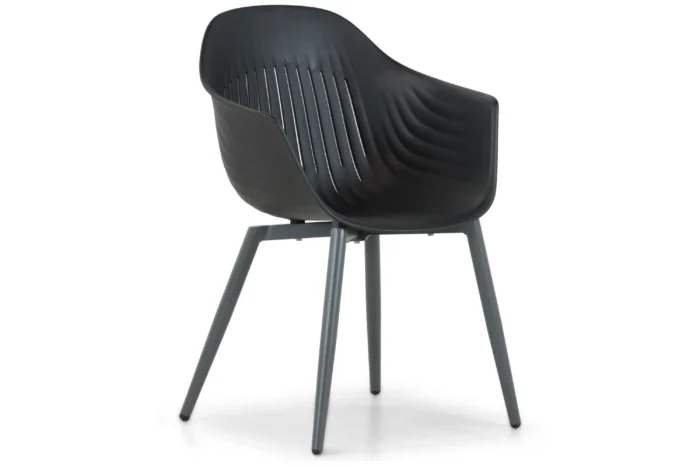 Lifestyle Garden Furniture Lissabon dining tuinstoel - Grijs-antraciet