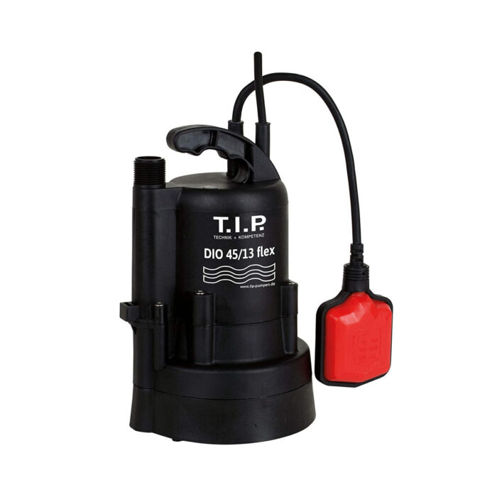 T.I.P. DIO 45/13 Flex Dompelpomp – Rood / zwart / RVS