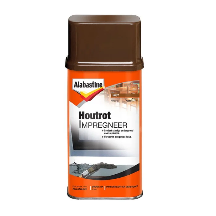Alabastine Houtrotimpregneer 250 ml - Zie Foto