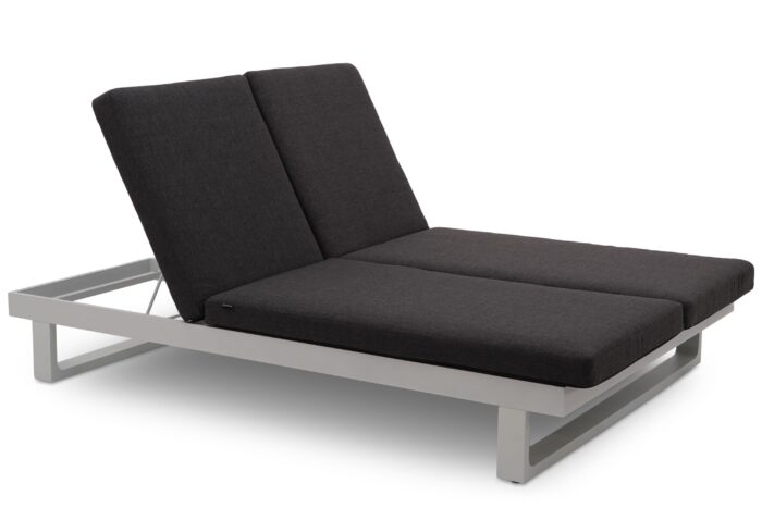 Lifestyle Garden Furniture Massimo ligbed met kussen wit/carbon