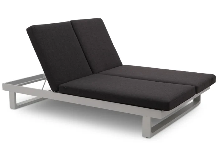 Lifestyle Garden Furniture Massimo ligbed met kussen wit/carbon