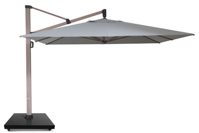 Camello Mateo zweefparasol 3,5×3,5m S1 – Grijs-antraciet