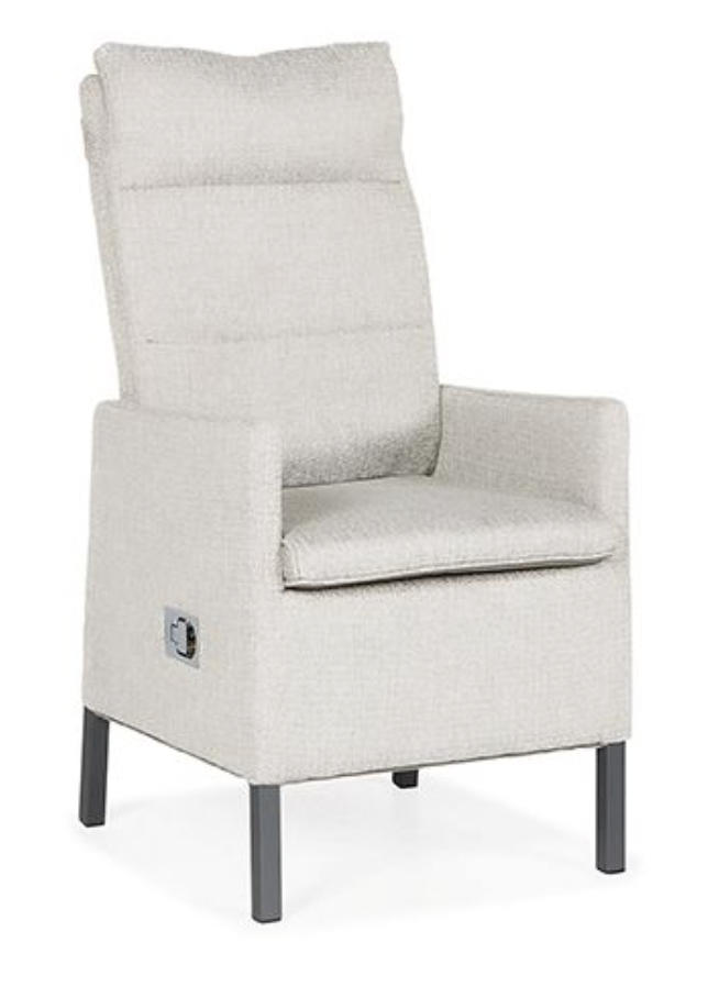 Suns Antas Relax Tuinstoel MRG Soft Grey tuinmeubel – grijs