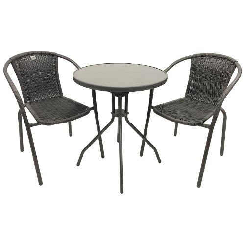 Own Bistroset geneve taupe – roze