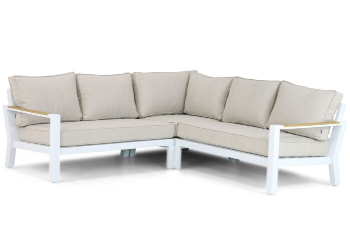 Lifestyle Garden Furniture Bilbao hoek loungeset 3-delig – Wit